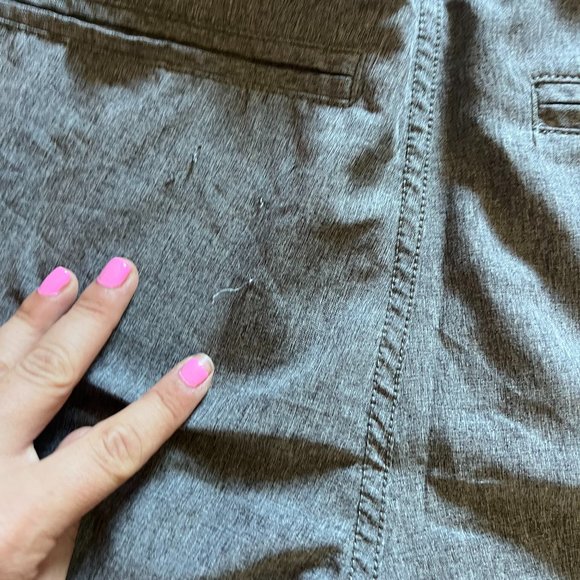 Gray Hybrid Surf Board Shorts Swim Trunks - Picture 3 of 11